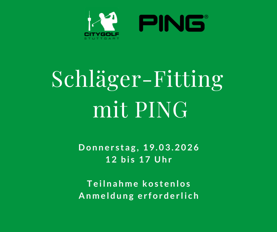 Schläger-Fitting mit PING