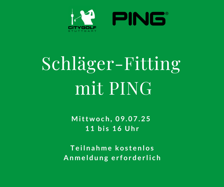 Schläger-Fitting mit PING